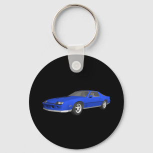 Chaveiro carro de esportes de 80s Camaro: modelo 3D: