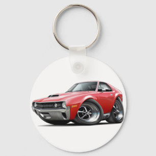 Chaveiro Carro do vermelho de 1970 AMX