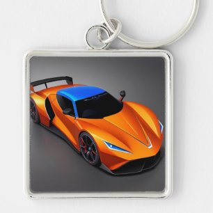 Chaveiro Carro Esportivo Elegante Com Design Moderno