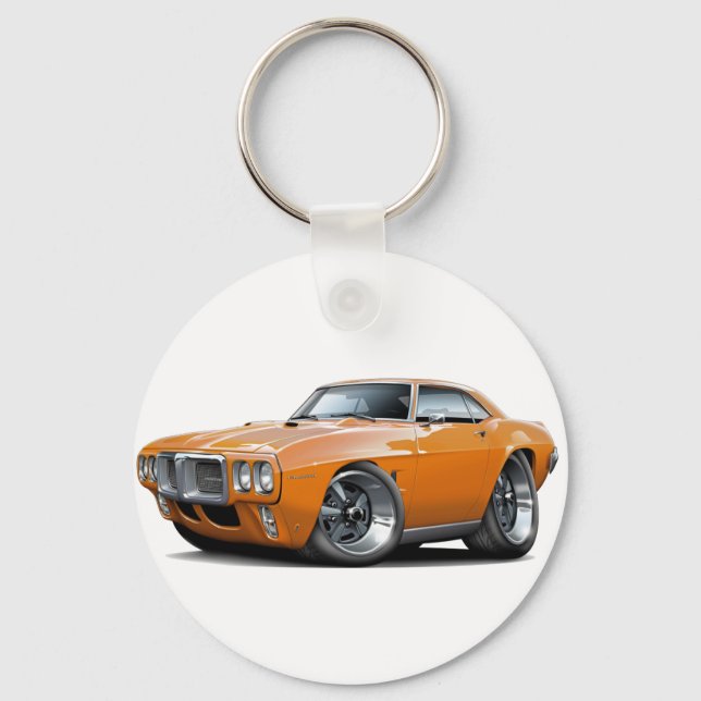 Chaveiro Carro Laranja De 1969 Firebird (Frente)