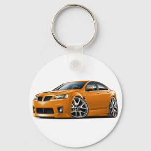 Chaveiro Carro Laranja Pontiac G8 GXP