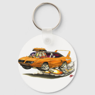 Chaveiro Carro Laranja Superbird 1970