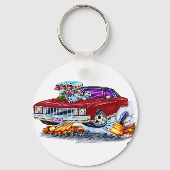 Chaveiro Carro Maroon Monte Carlo 1972 (Frente)