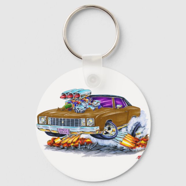 Chaveiro Carro Marrom Monte Carlo, 1972 (Frente)