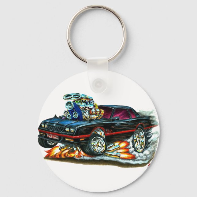 Chaveiro Carro Negro Monte Carlo 1983-88 (Frente)