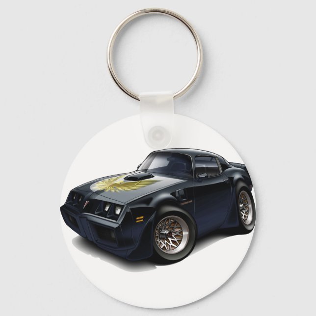 Chaveiro Carro Negro Trans Am 1979-81 (Frente)