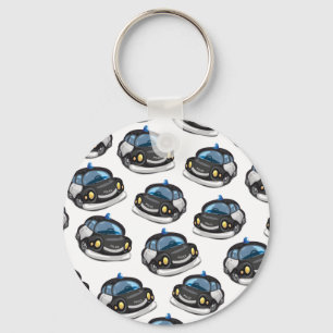 Chaveiro Carro-policial vintage