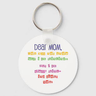 Chaveiro Carta de amor à mamã
