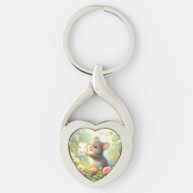 Chaveiro Carta de Amor do Rato da Cabana Prado (Frente)