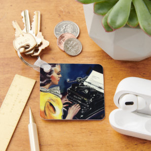 Chaveiro Carta de Digitação do Secretário Executivo da Vint