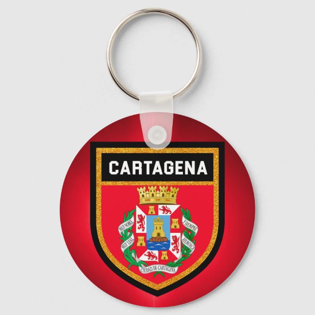 Chaveiro Cartagena Flag (Frente)