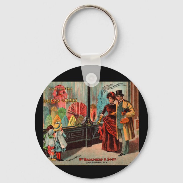 Chaveiro cartão comercial William Broadhead & Sons (Frente)