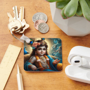 Chaveiro Cartão Magnético Lord Krishna