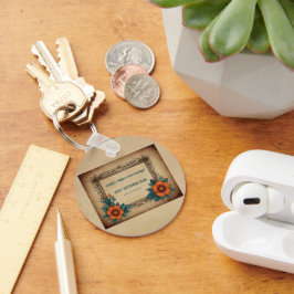 Chaveiro Cartão Postal de Convite