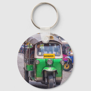 Chaveiro Cartão postal de tuk de Bangkok