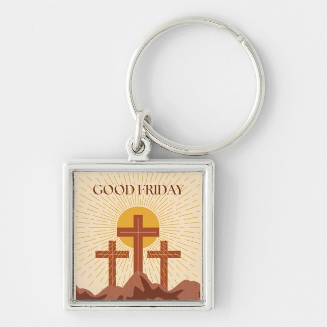 Chaveiro Cartão Sexta-feira Bom (Frente)