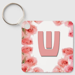 Chaveiro Cartas de amor "W"