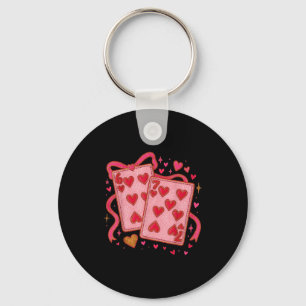 Chaveiro Cartas de Baralho Hugvyn Valentine 6 7 Coquette Se