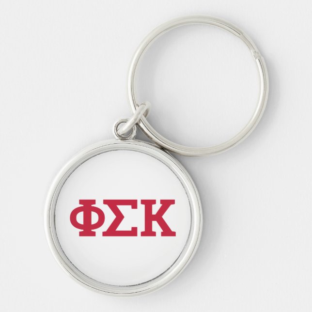 Chaveiro Cartas Phi Sigma Kappa (Frente)