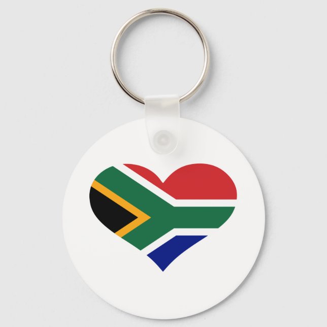 Chaveiro Cartaz da África do Sul (Frente)