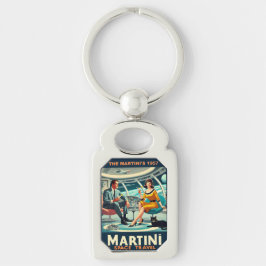 Chaveiro Cartazes de Viagens Espaciais Martini de 1957