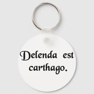 Chaveiro Carthage deve ser destruído