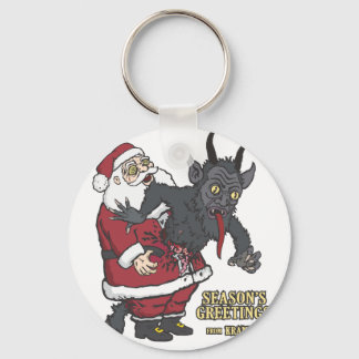 Chaveiro Cartões de natal de Krampus (e Papais noeis)