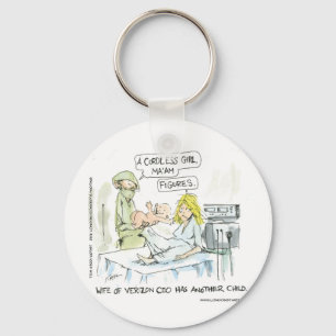 Chaveiro Cartões Engraçados Para Bebês Sem Fios Camisetas L