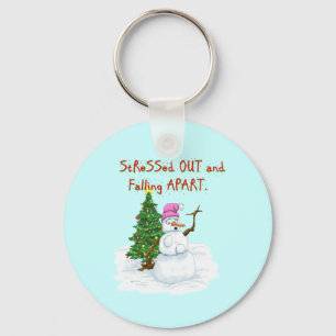 Chaveiro Cartografia de Natal engraçada para senhora boniti