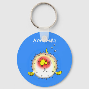 Chaveiro Cartografia de peixe-porco-espinho-espinho