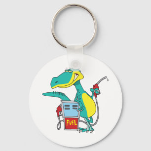 Chaveiro cartografia do combustível fóssil da bomba de g