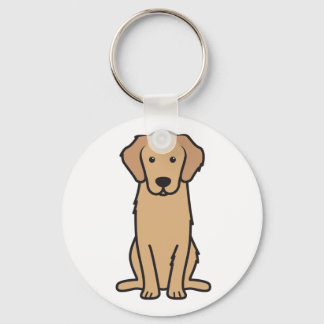 Chaveiro Cartografia do ouro Retriever Dog