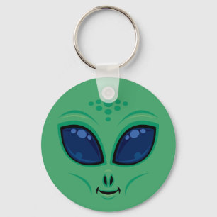 Chaveiro Cartoon Alienígena Amigável