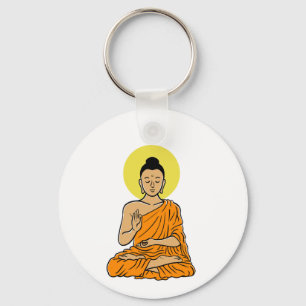 Chaveiro Cartoon Buddha Buddhism.net