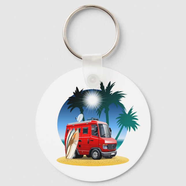Chaveiro Cartoon Camper (Frente)
