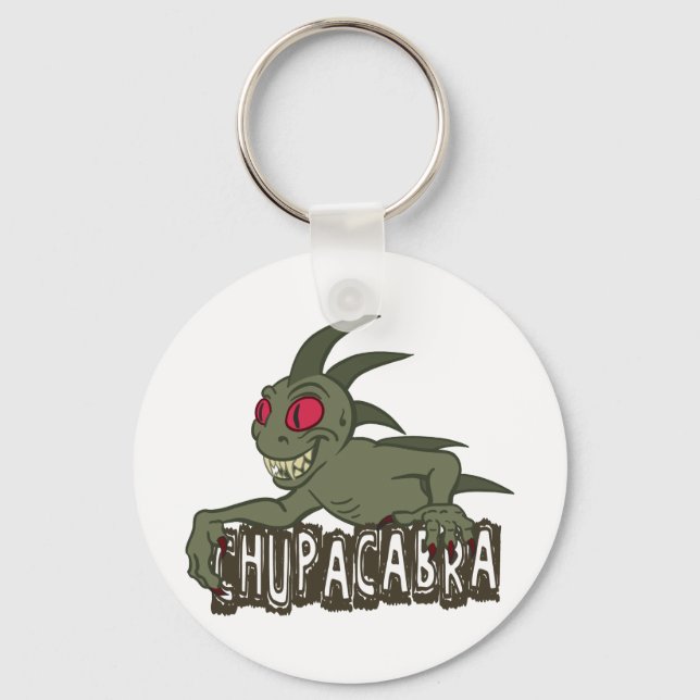 Chaveiro Cartoon Chupacabra (Frente)