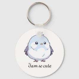 Chaveiro Cartoon de Aves Cute Kawaii Chubby - Pastel Adoráv