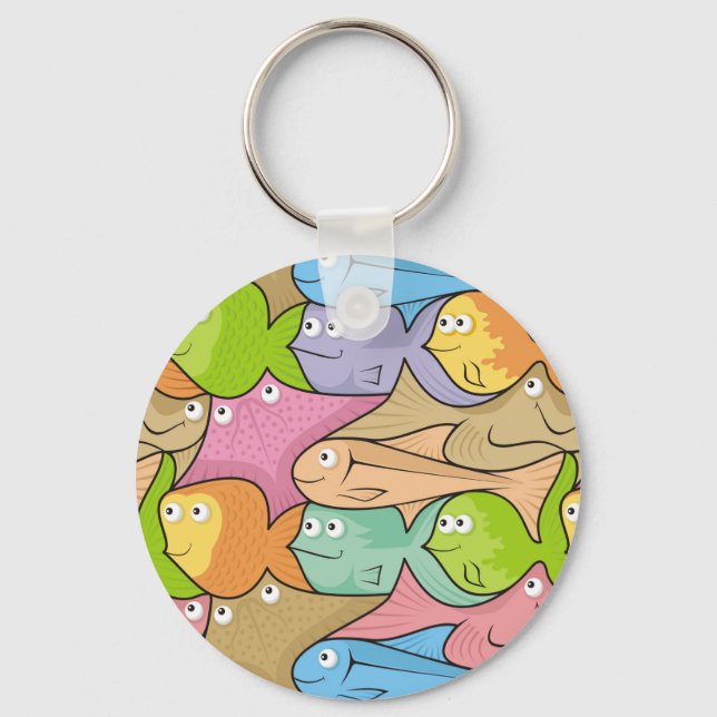 Chaveiro Cartoon Fishes (Frente)