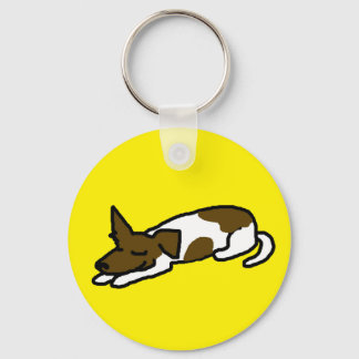 Chaveiro Cartoon Jack Russell