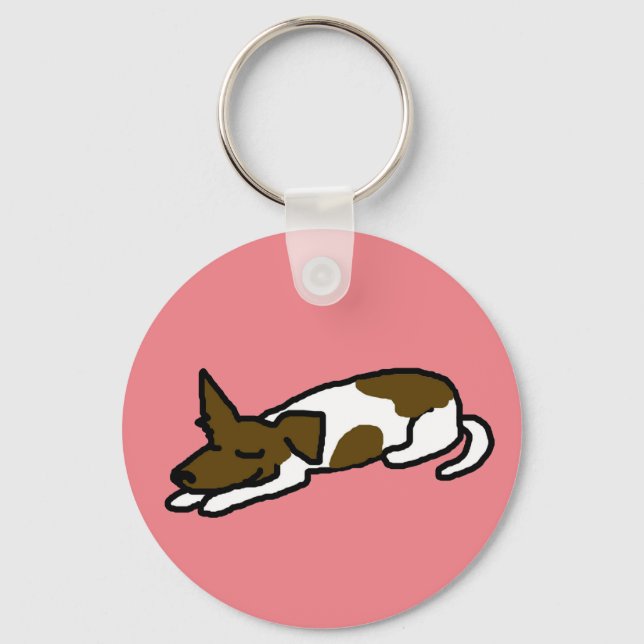Chaveiro Cartoon Jack Russell (Frente)