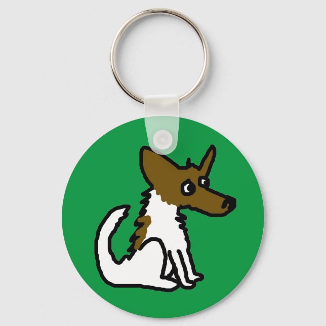 Chaveiro Cartoon Jack Russell (Frente)
