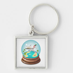 Chaveiro Cartoon Summer Cristal Ball