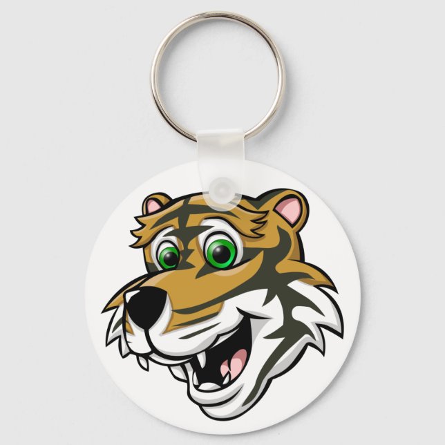 Chaveiro Cartoon Tiger (Frente)