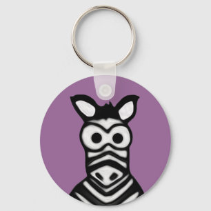 Chaveiro Cartoon Zebra