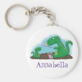 Chaveiro Cartoons de marshmallow de dragões-cúpulas