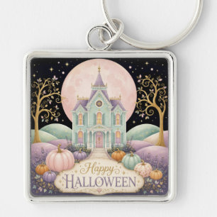 Chaveiro Casa Assombrada Vitoriana Pastel Caprichosa de Hal