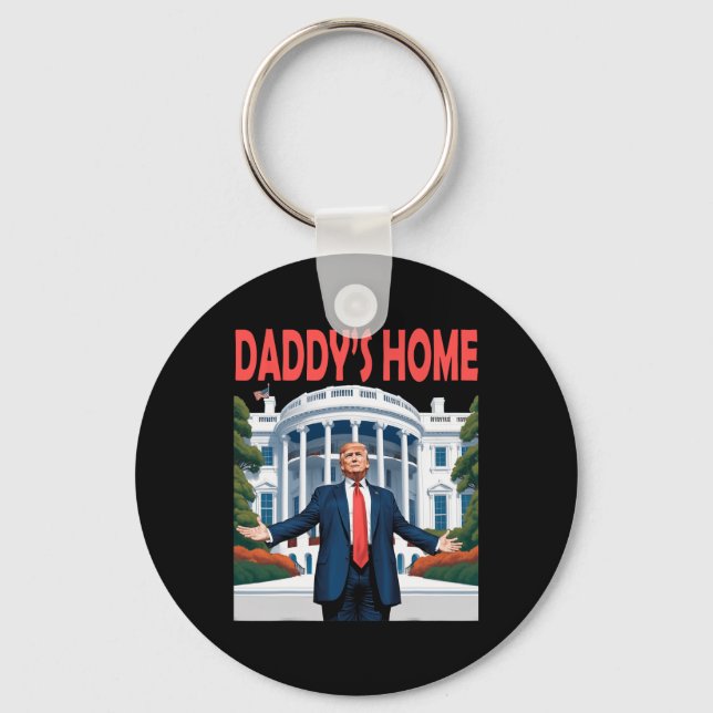 Chaveiro Casa Branca de Trump Daddys (Frente)