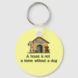Chaveiro Casa com um cão