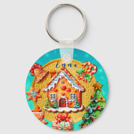 Chaveiro Casa de Doces de Natal e Ano Novo