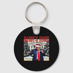 Chaveiro Casa de Natal do pai Casa Branca Trump D